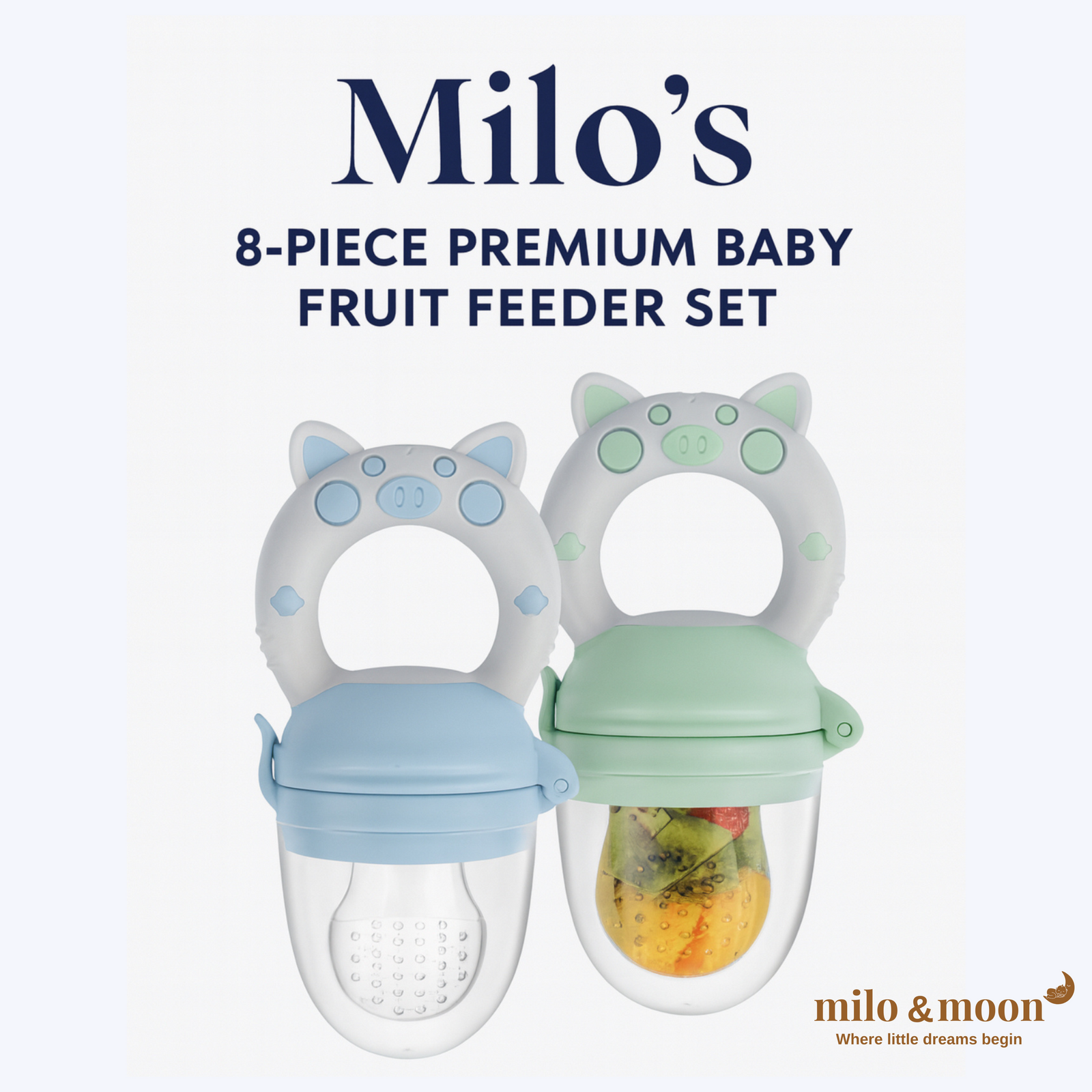 Milo’s 8-Piece Baby Feeder Set