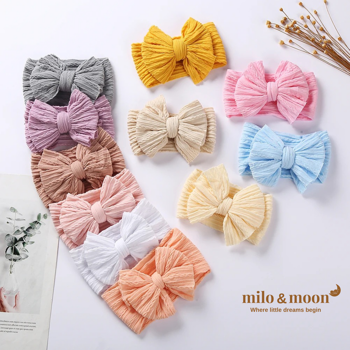 Milo & Moon – Sweet Bow Headband
