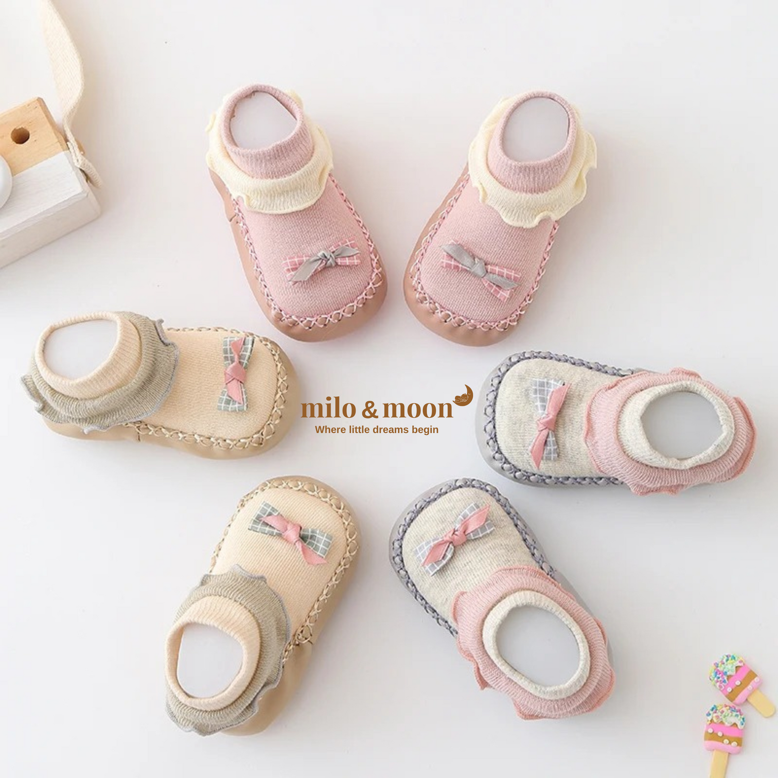 Milo’s Cozy Bow Mocs
