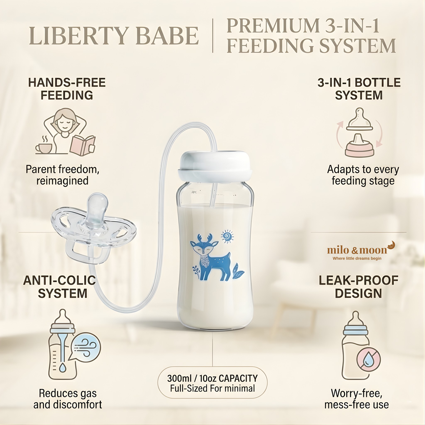 Milo & Moon Freedom Feeder