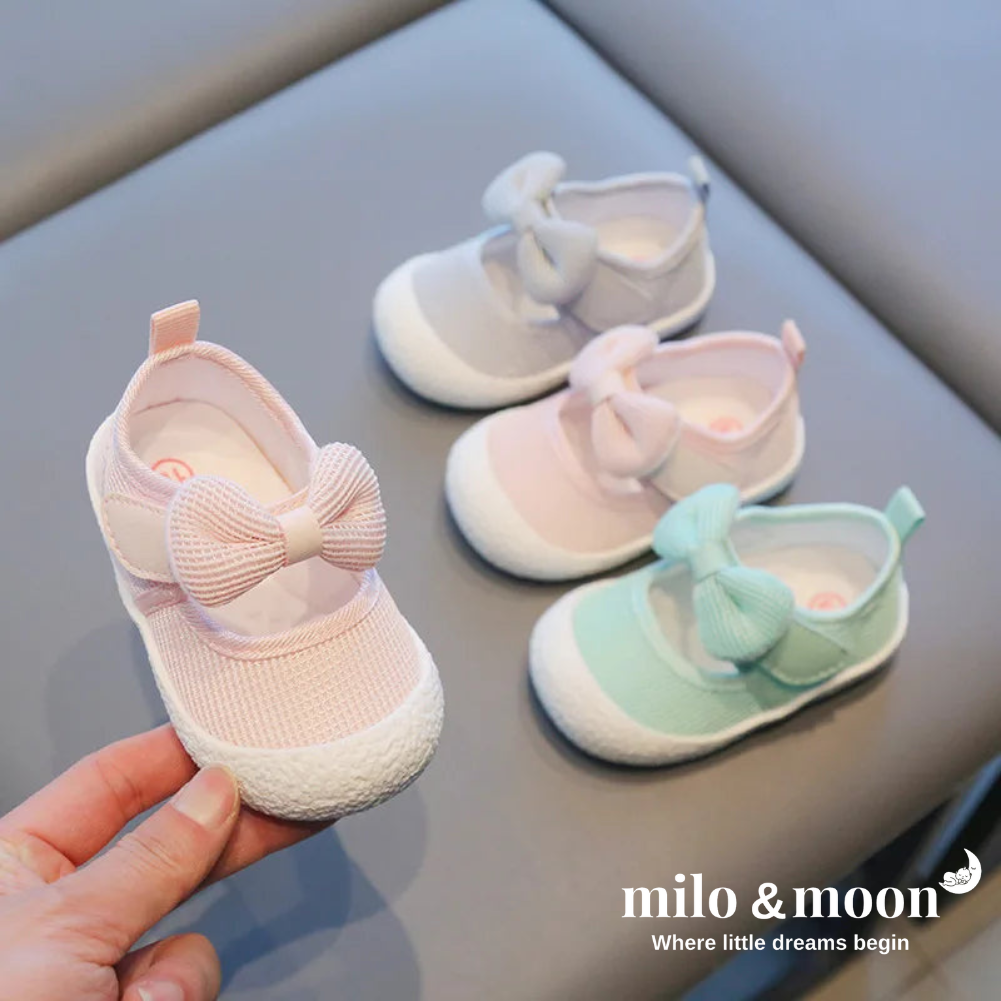 Milo’s Pastel Bow Steps