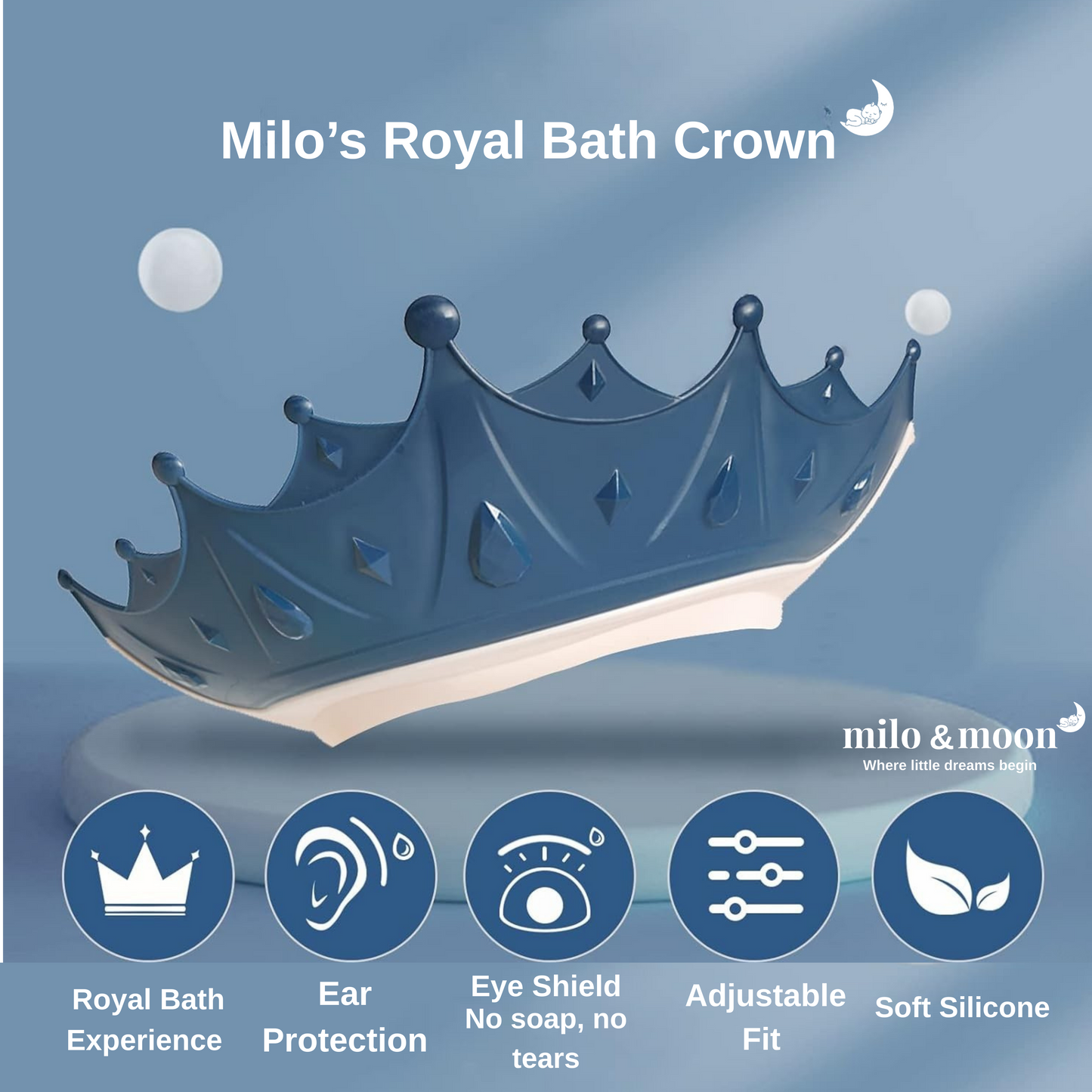 Milo’s Royal Bath Crown
