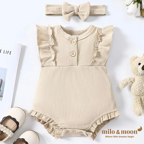 Luxe Petal Romper