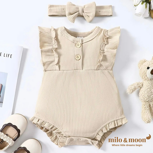 Luxe Petal Romper