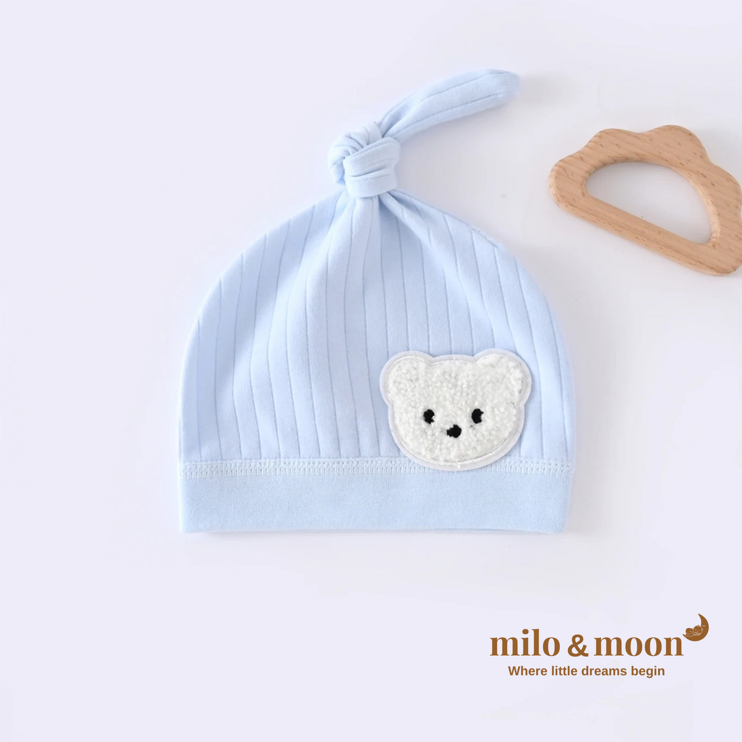 HoneyBear Knot Hat