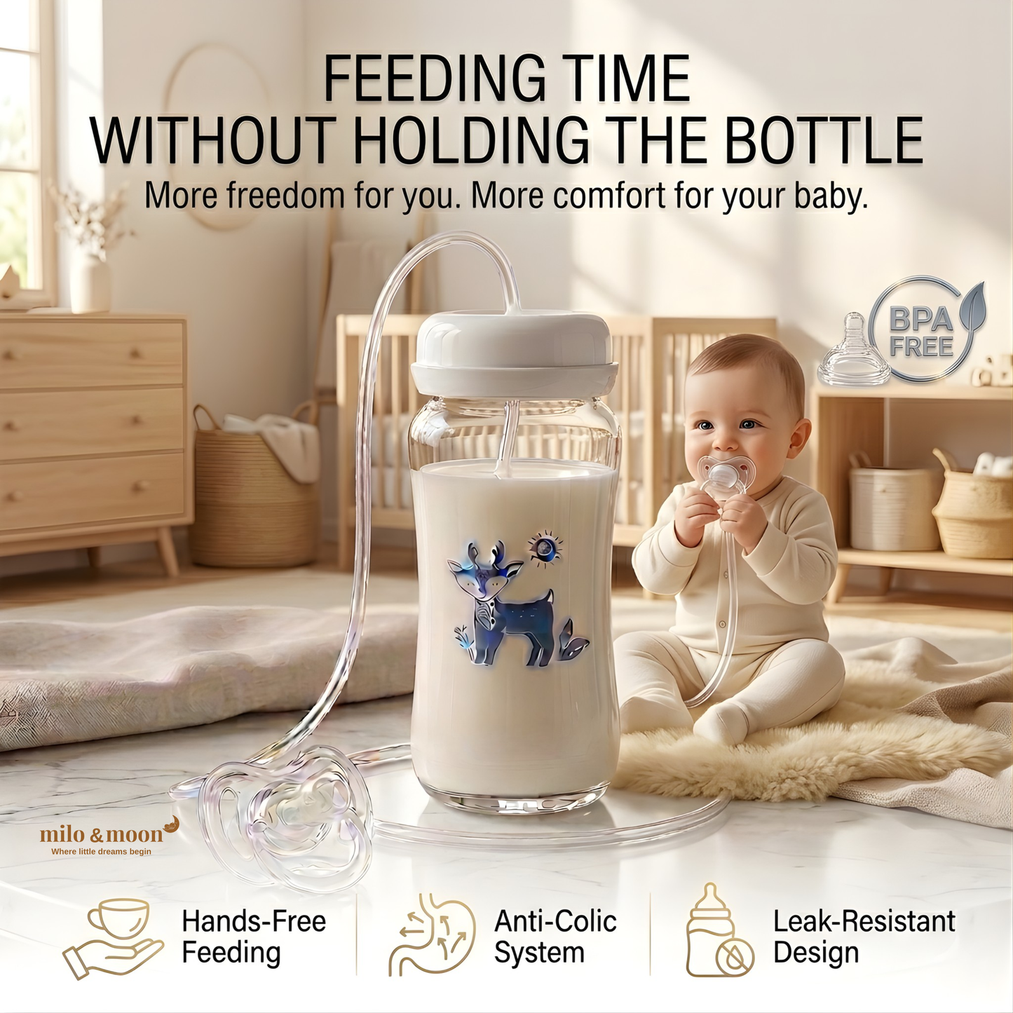 Milo & Moon Freedom Feeder