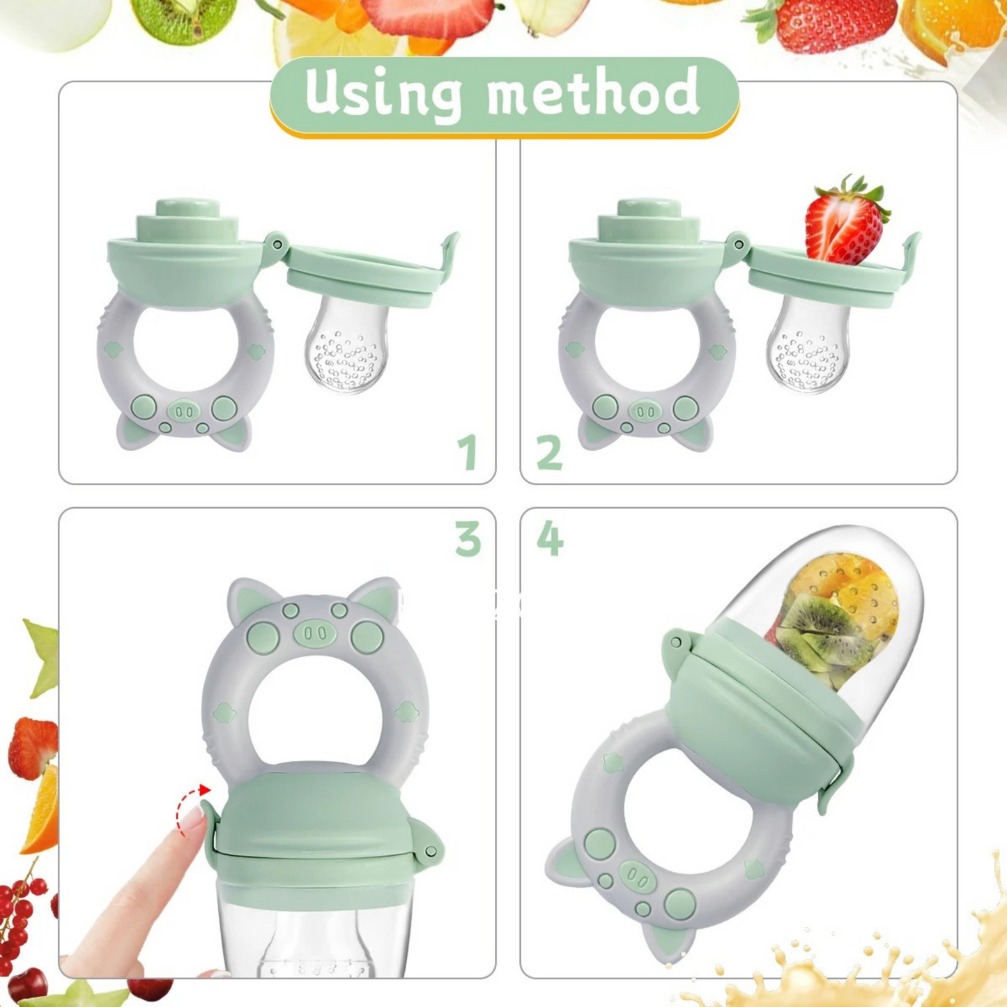 Milo’s 8-Piece Baby Feeder Set