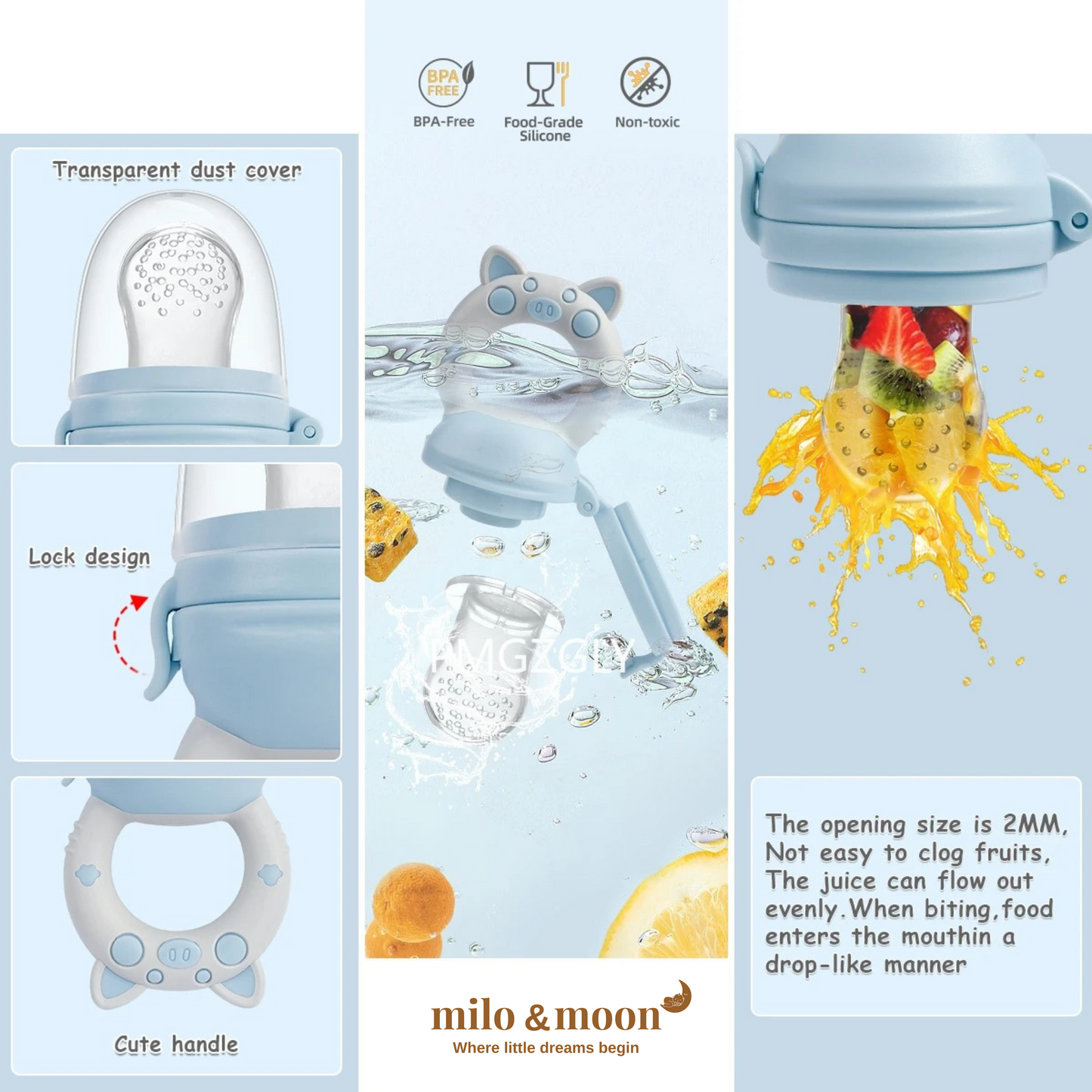 Milo’s 8-Piece Baby Feeder Set