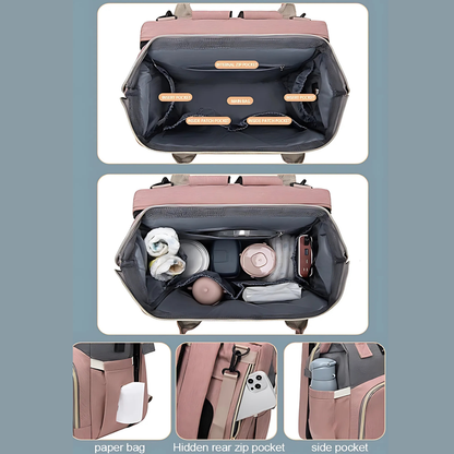 Milo’s BabyNest™ 4-in-1 Diaper & Travel Bag