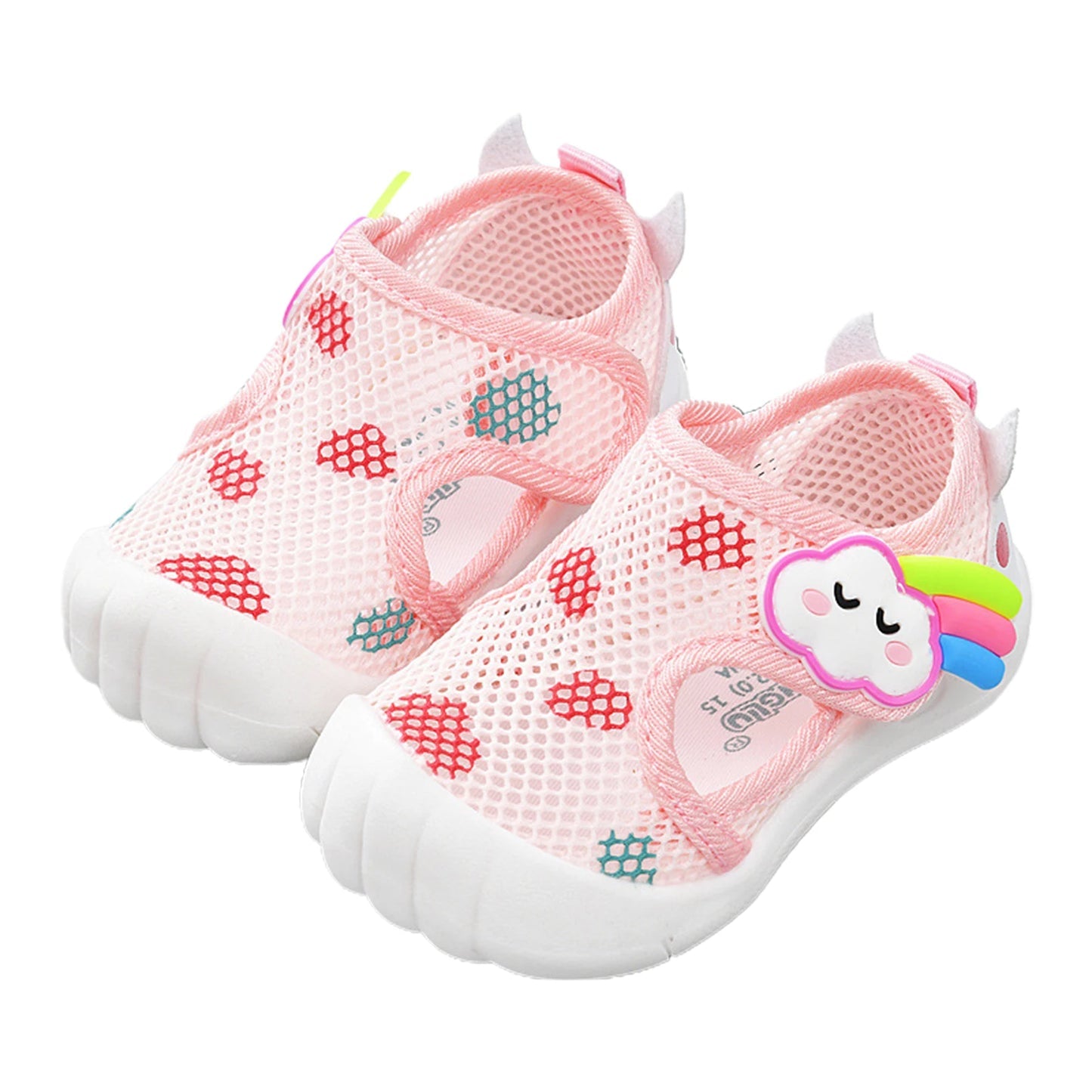 Rainbow Cloud Sneakers by Milo & Moon