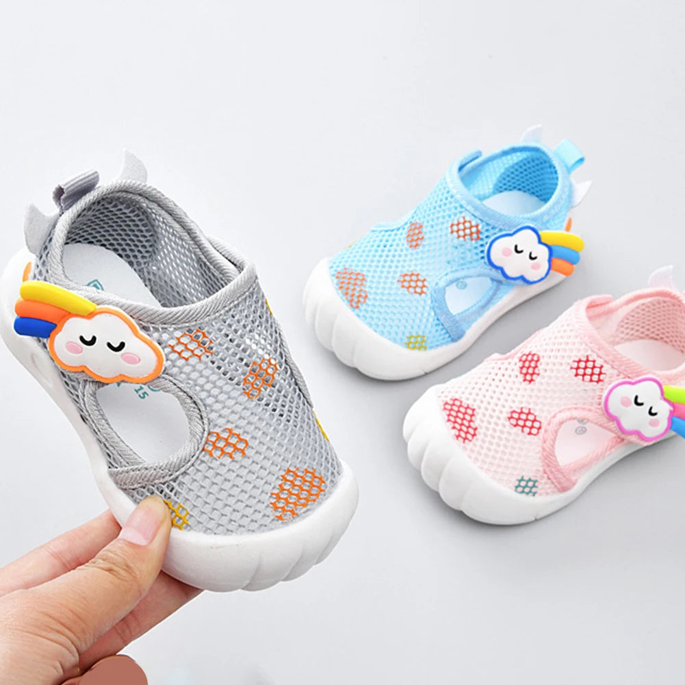 Rainbow Cloud Sneakers by Milo & Moon