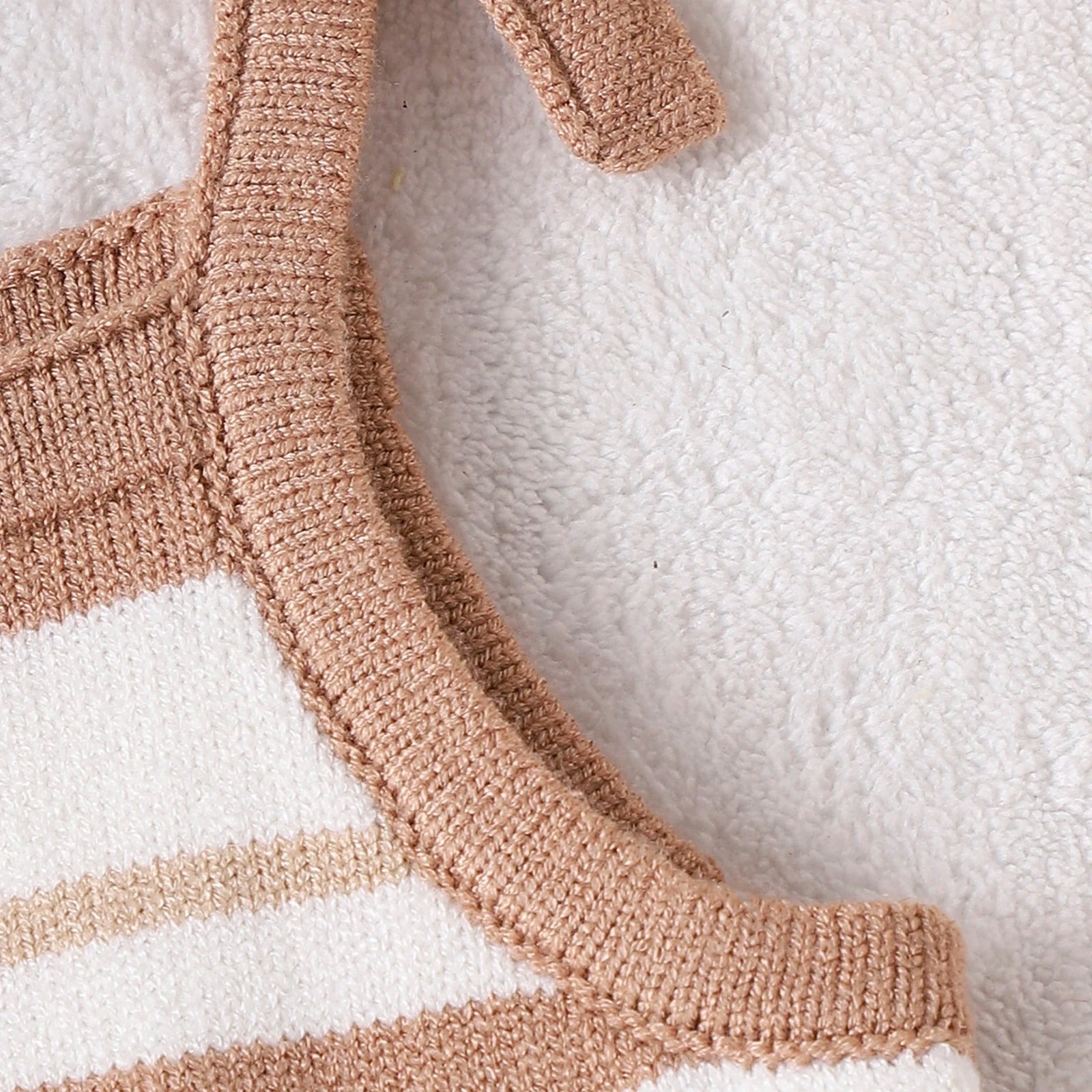 Milo’s Cozy Stripes Romper