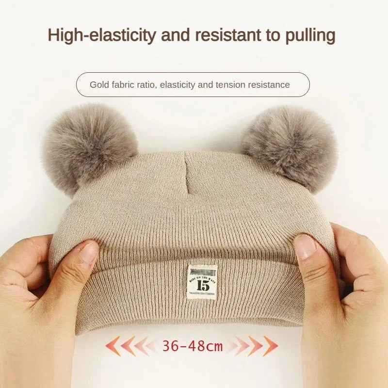 Bear Ears Knit Hat