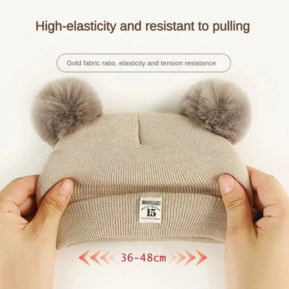 Bear Ears Knit Hat