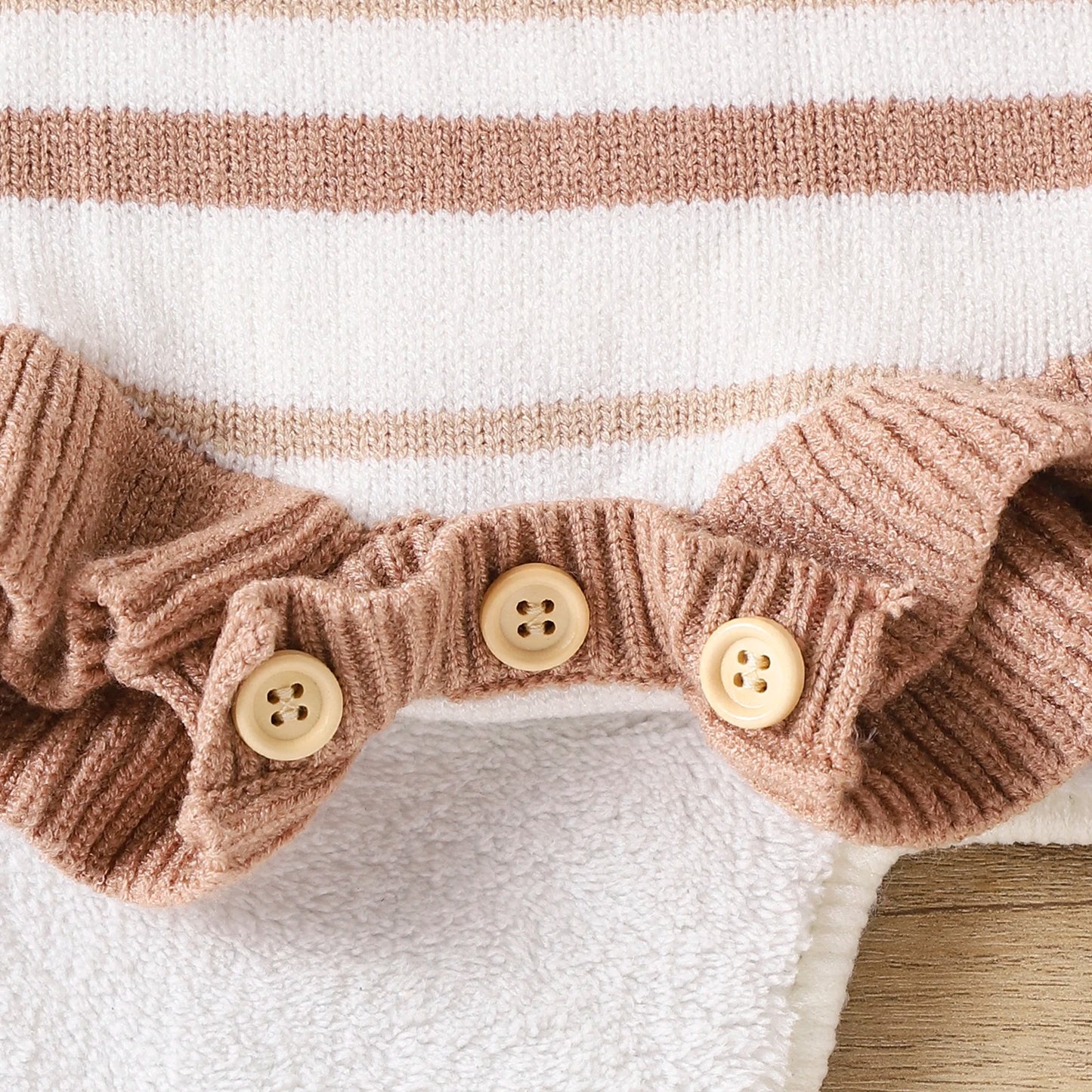 Milo’s Cozy Stripes Romper