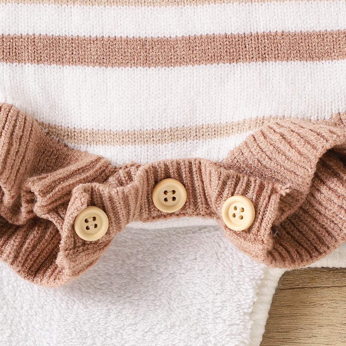 Milo’s Cozy Stripes Romper