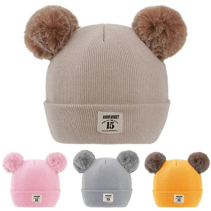 Bear Ears Knit Hat
