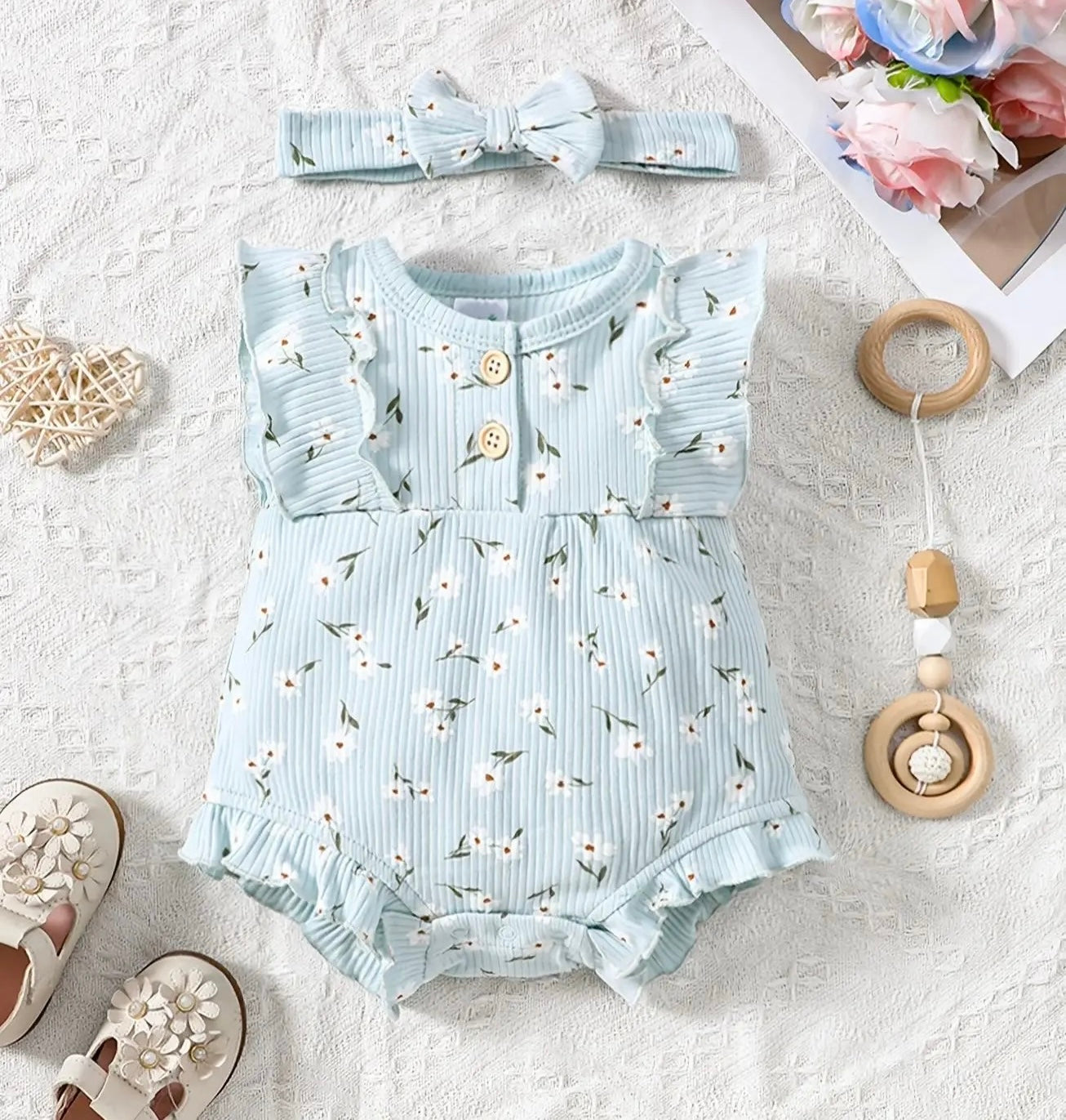 Luxe Petal Romper